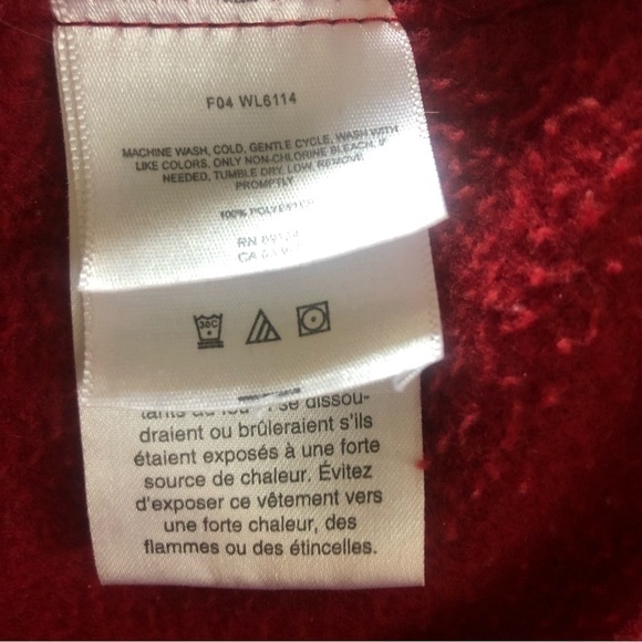 Columbia Zip Up Fleece Jacket Large - Picture 9 of 10